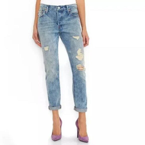 501 CT Levi Women's Jeans - Picture 2 of 7